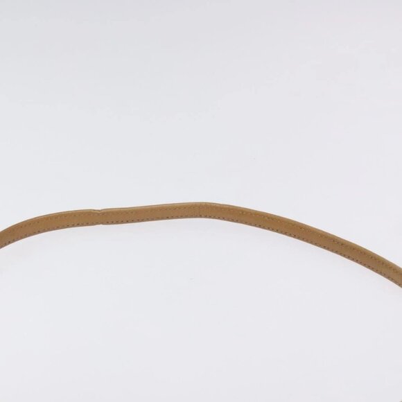 Christian Dior Honeycomb Canvas Shoulder Bag PVC Brown Gold Auth BA1926 - Picture 9 of 16